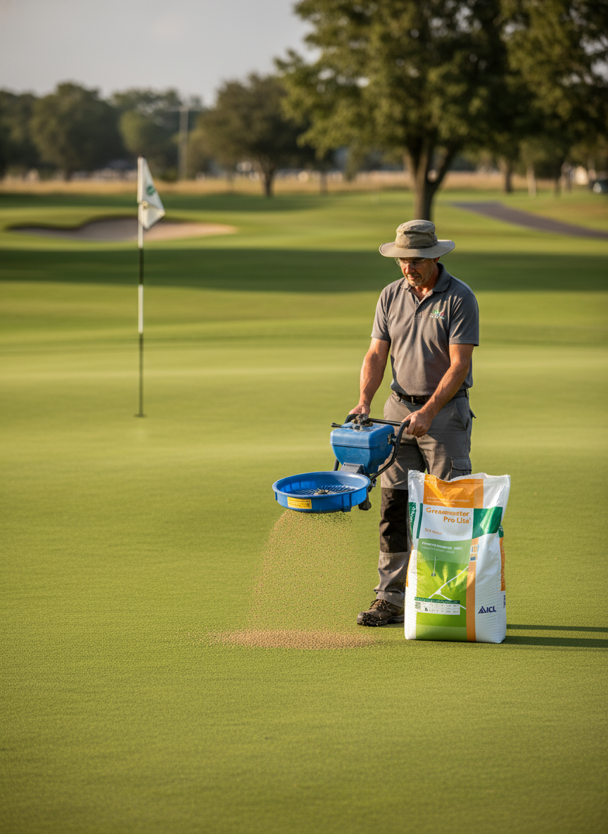 Turf Fertiliser 8-0-0 with Iron and Magnesium for Enhanced Growth and Longevity 25kg - Image 2