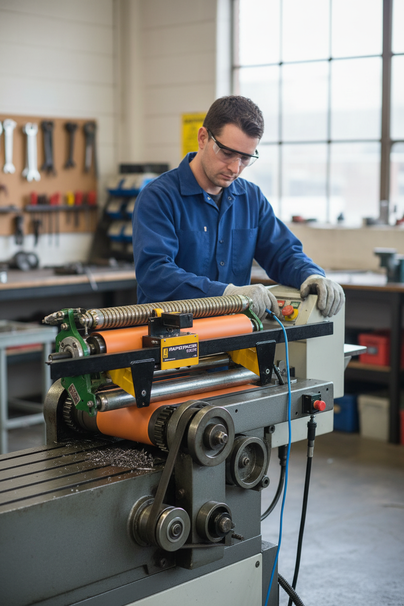 Rapid Bedknife Facing Tool for Quick and Accurate Sharpening