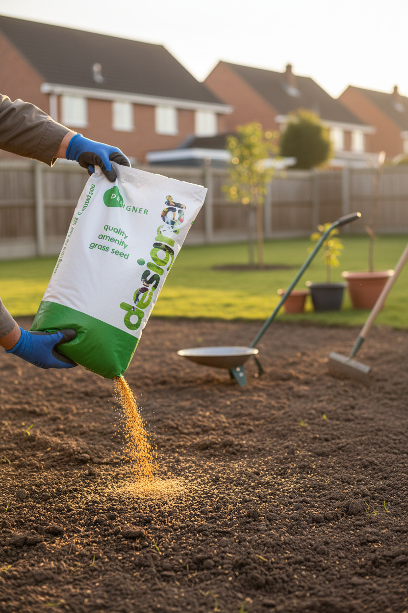 Grass Seed Blend 20kg for Soil Stabilisation and Low Maintenance Growth
