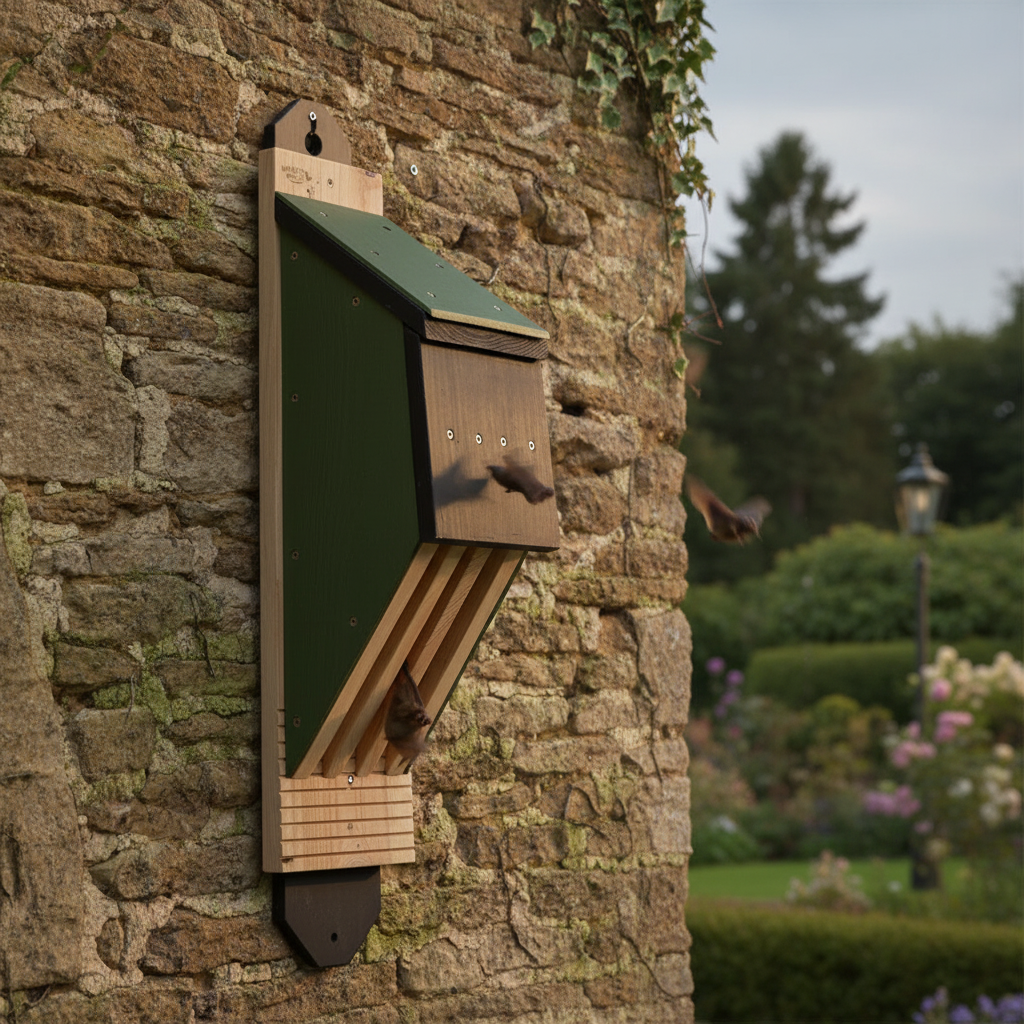 Multi-Species Bat Box for Wildlife Conservation