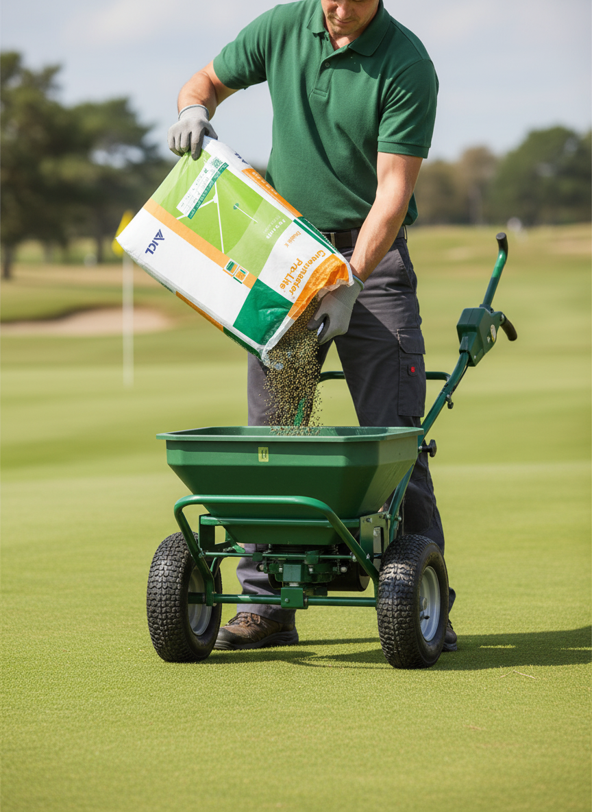 Fertiliser with Low Nitrogen and High Potassium for Enhanced Turf Growth and Longevity 25kg