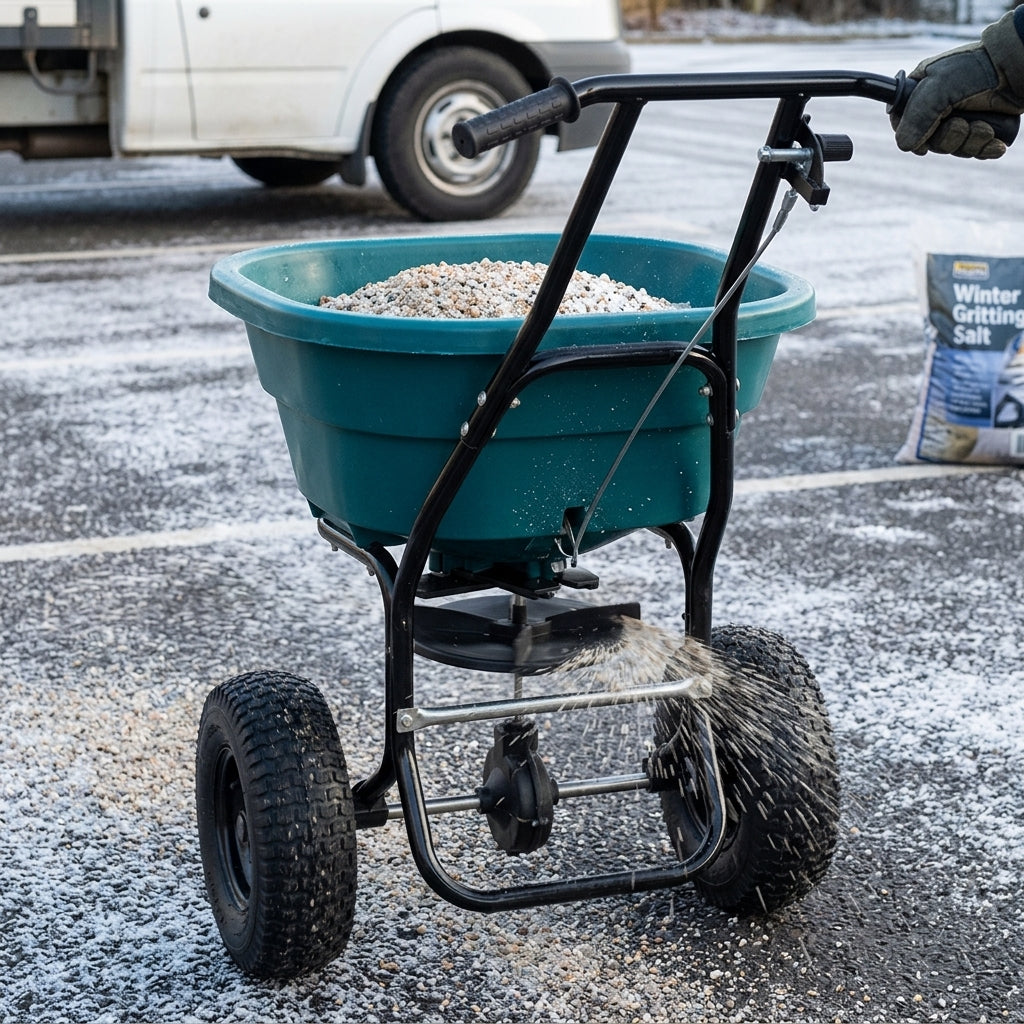Spreader for Salt and Fertiliser