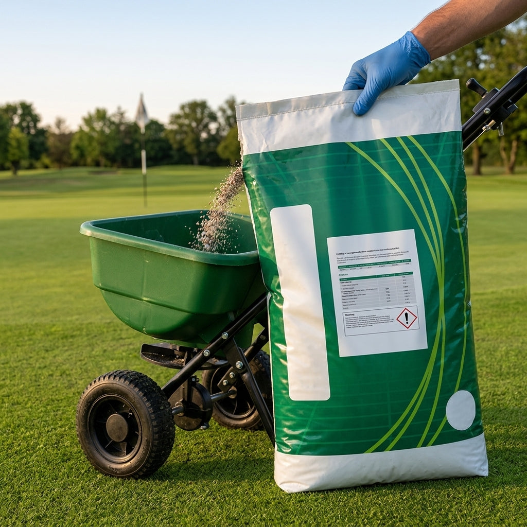 20kg Fertiliser 4-0-7 +3%MgO +4%Fe +9%Ca