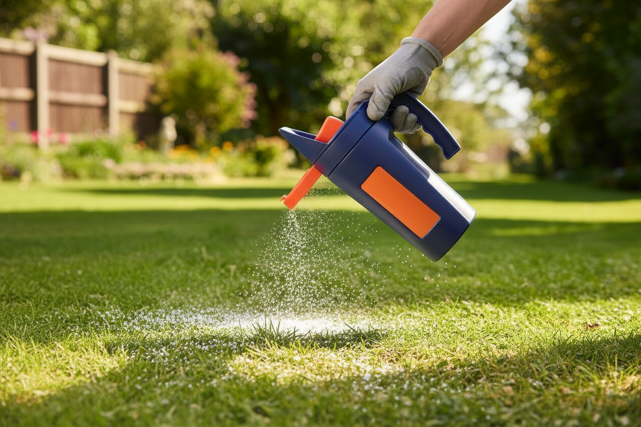 Handheld Spreader for Fertilizers and Seeds - Image 2