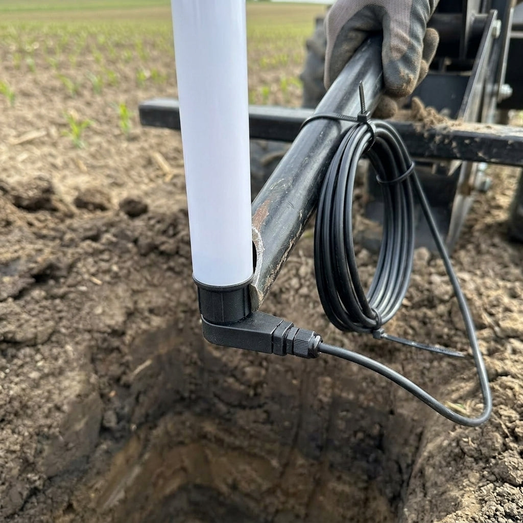 5m Cable Soil Moisture/Temperature/EC Sensor (view 2)