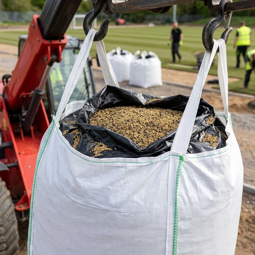 Sand & Organic Mixed Rootzone - Sports Sand and Green Compost, 1000kg Bulk Bag (view 2)