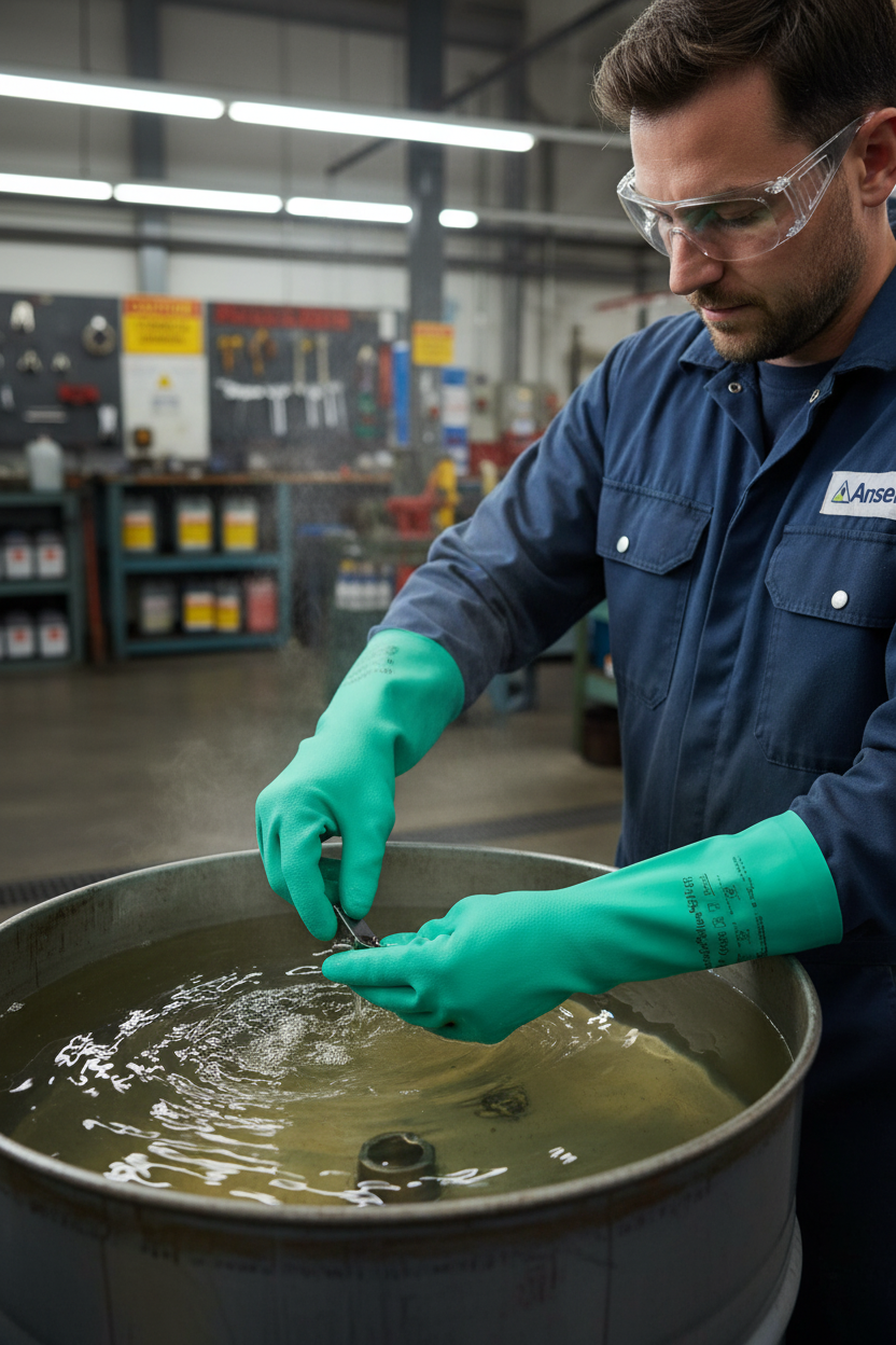 Chemical Resistant Gloves 330mm - Image 2