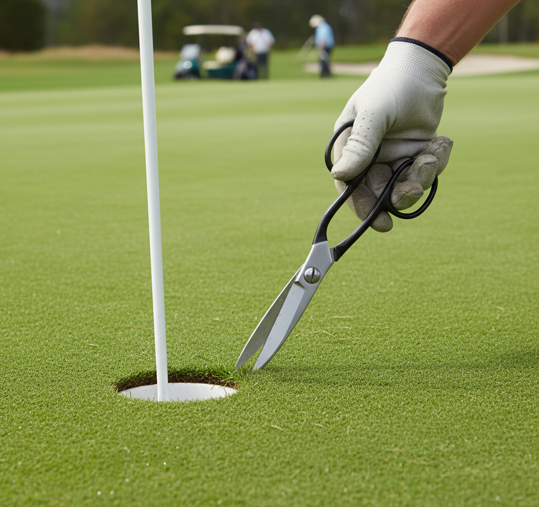 Curved Golf Hole Trimming Scissors - Image 2