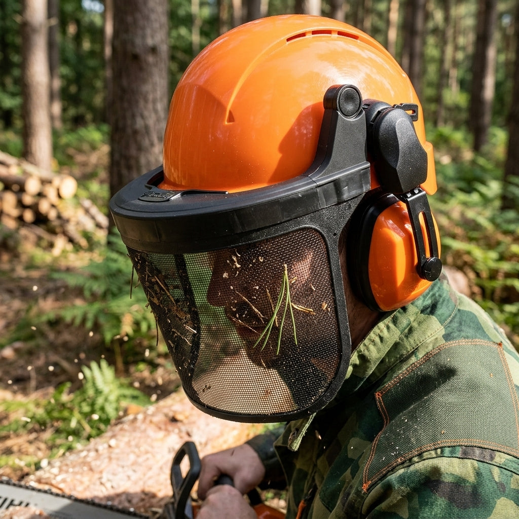 Forestry Helmet Kit with Visor and Ear Muffs (view 2)