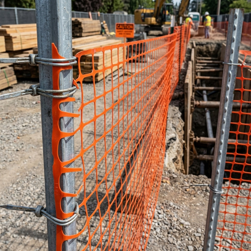 Barrier Fencing - Highly Visible Warning Barrier