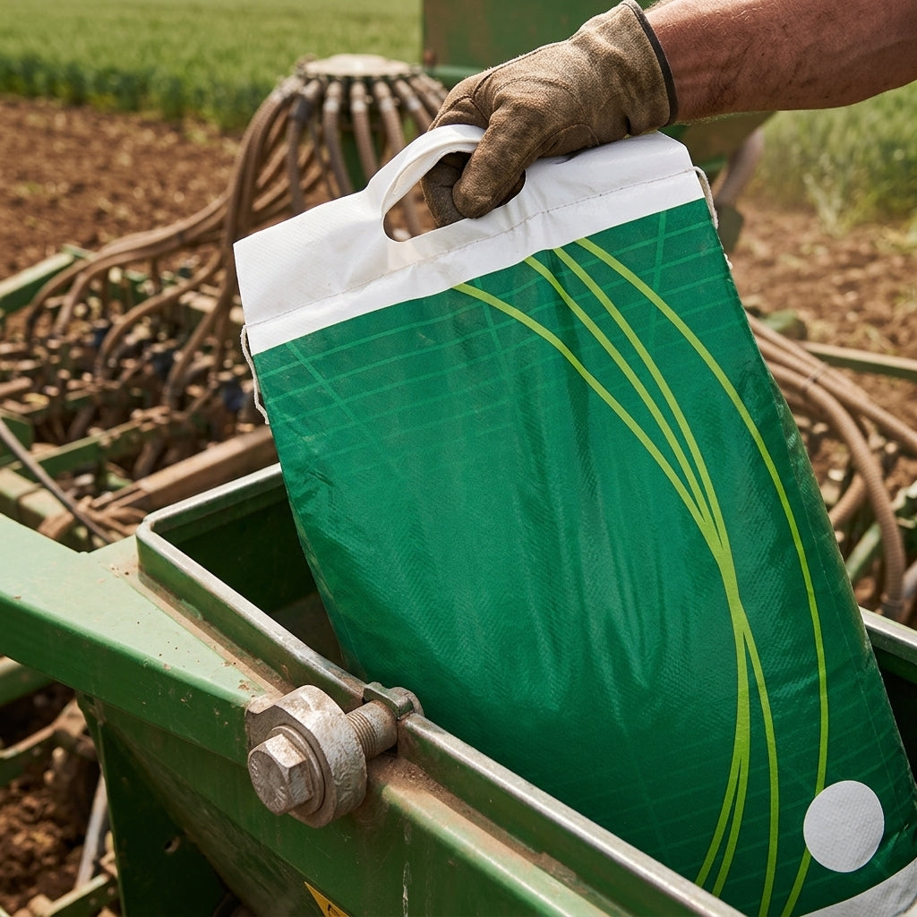 20kg Fertiliser 4-0-7 +3%MgO +4%Fe +9%Ca (view 2)