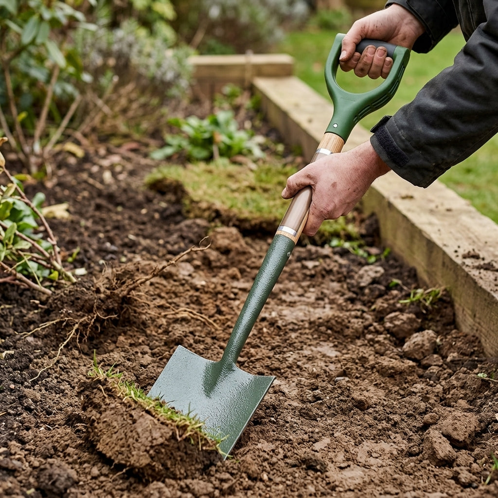 Digging Spade with Ergonomic Grip