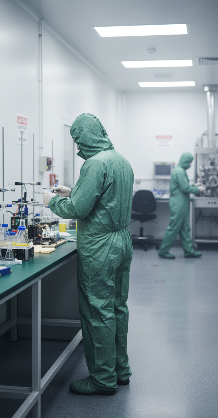 Green Coveralls - Image 2