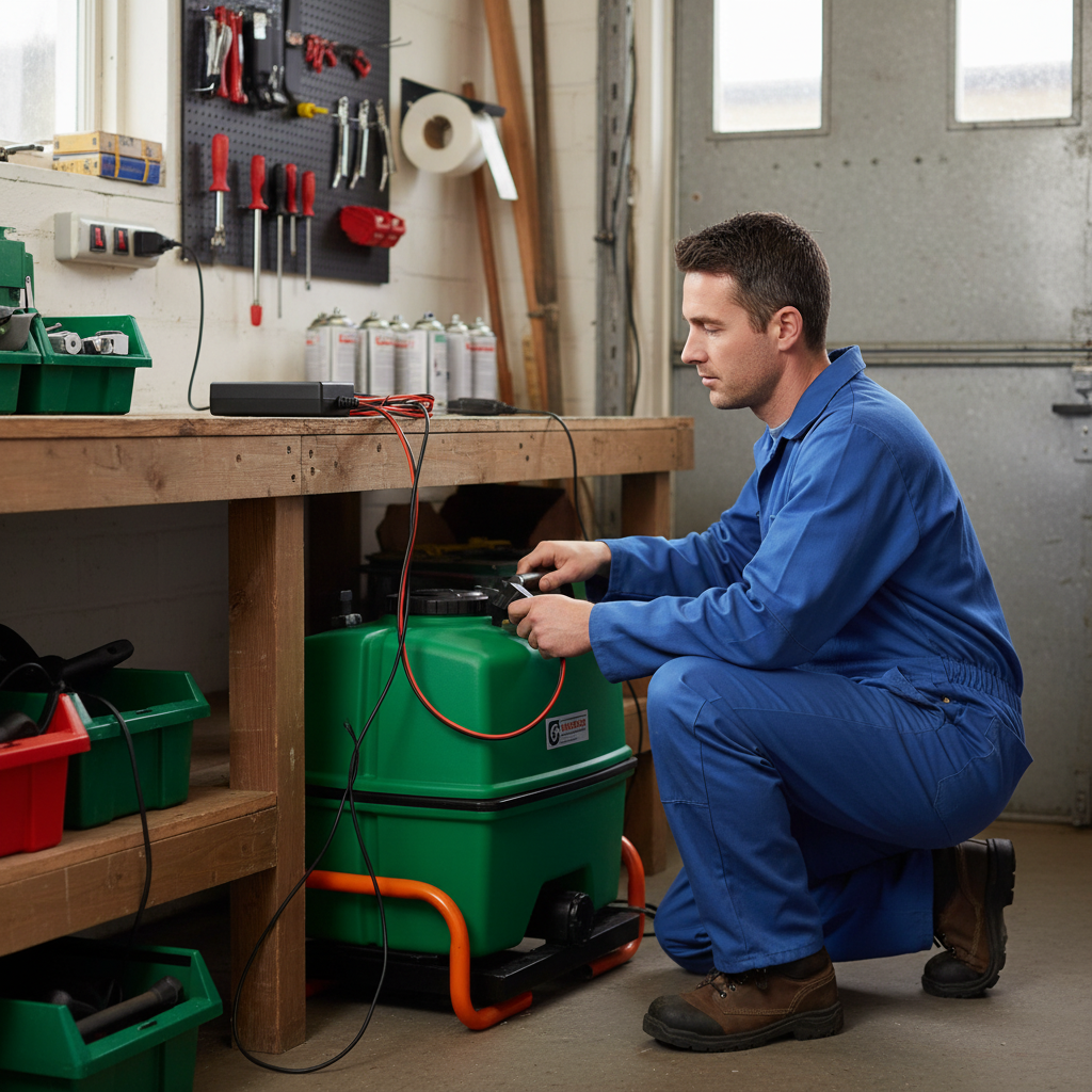 Battery Charger for Heavy Duty Spray Line Marker - Image 2