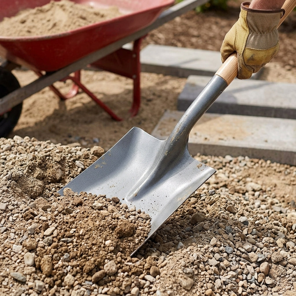 28in Square Mouth Shovel with T or D Grip (view 2)