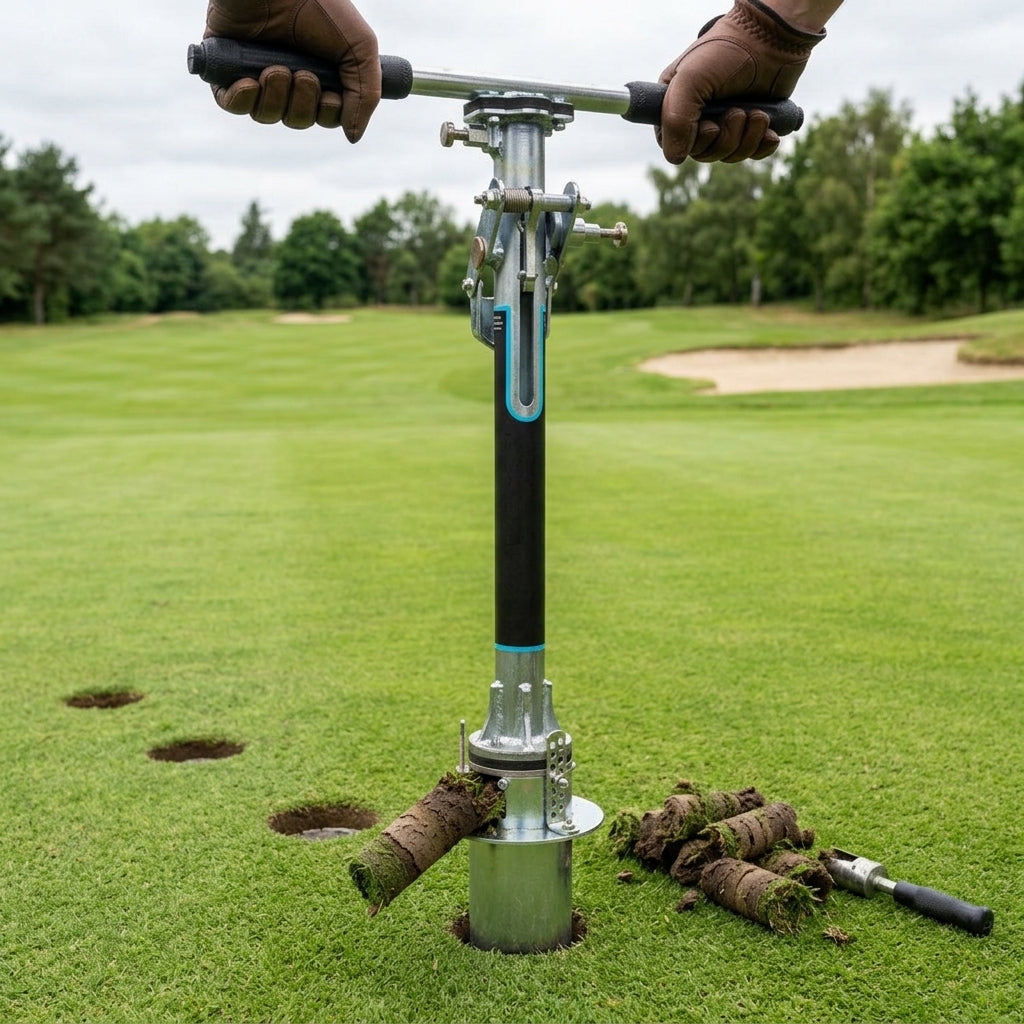 Golf Hole Cutter with Ergonomic Grip