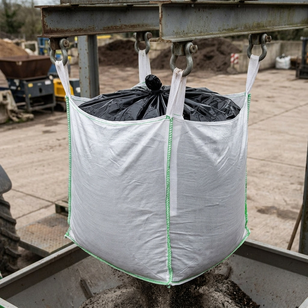 Sand & Organic Top Dressing - 3mm Heat Treated Sports Sand and Green Compost, 1000kg Bulk Bag (view 2)