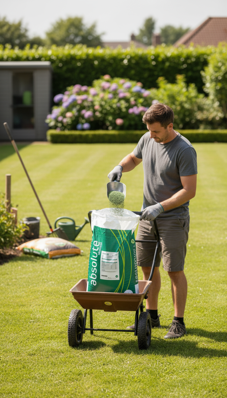 8-0-0 Fertiliser with Magnesium and Iron for Healthy Turf Growth 20kg - Image 2