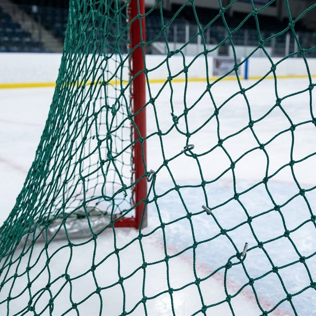 3 mm Hockey Net Green Polyethylene Set of Two (view 2)