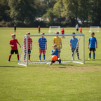 Folding Mini Football Goal Nets 3.66 m x 1.83 m - Image 2