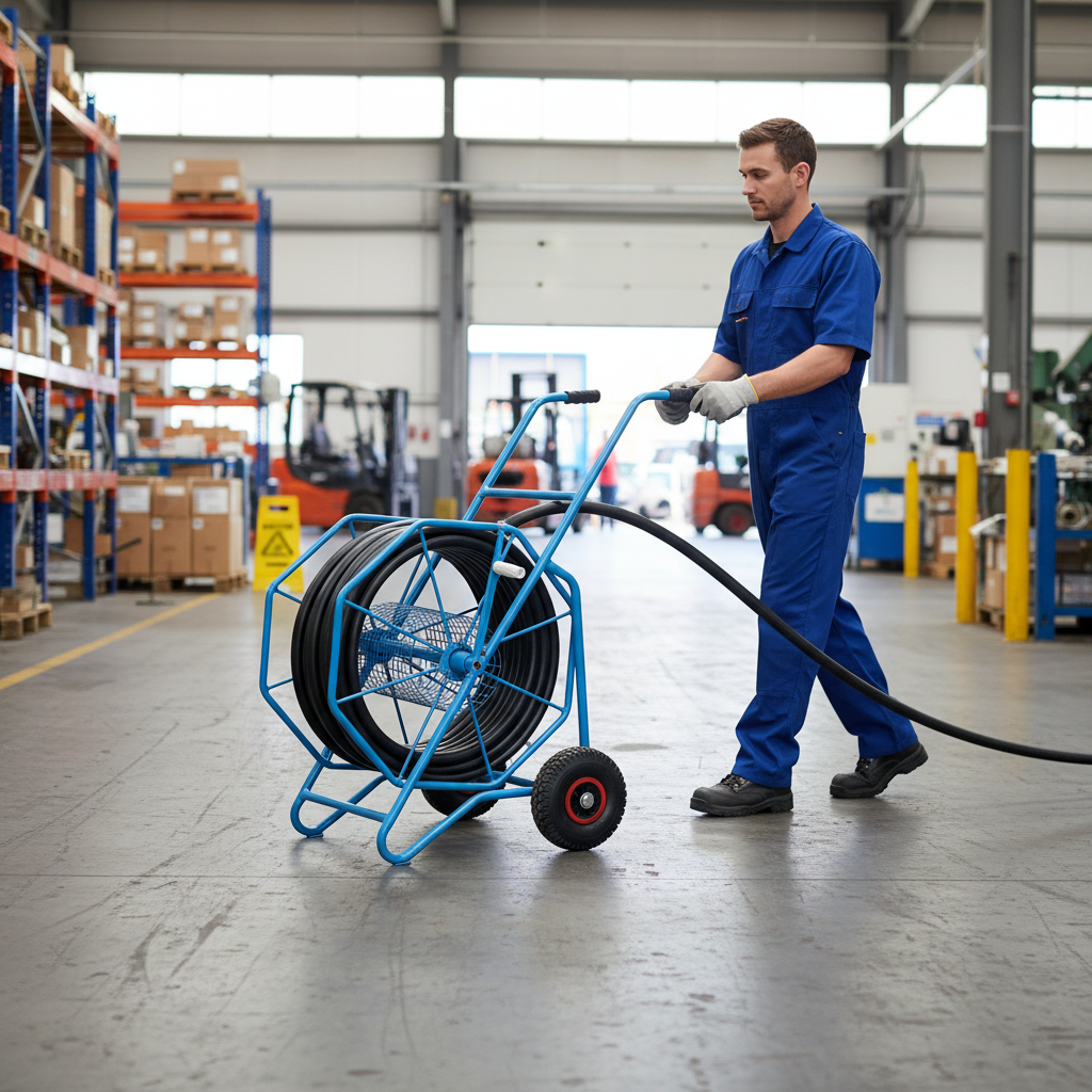 Hose Trolley for 100m Hoses