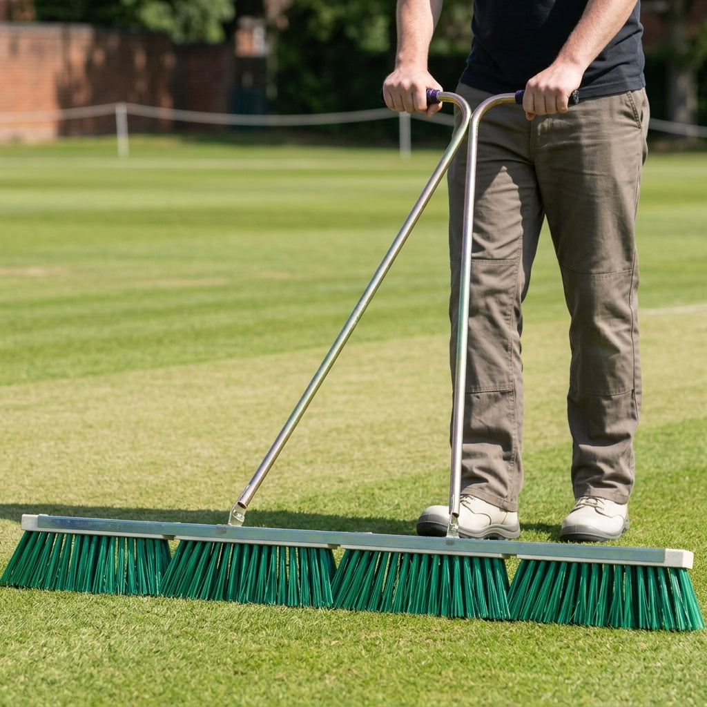 6ft Wide Drag Brush with Adjustable Handle