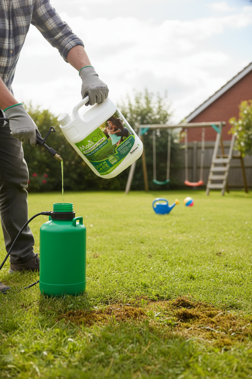 Eco-Friendly Lawn Moss Killer 5L