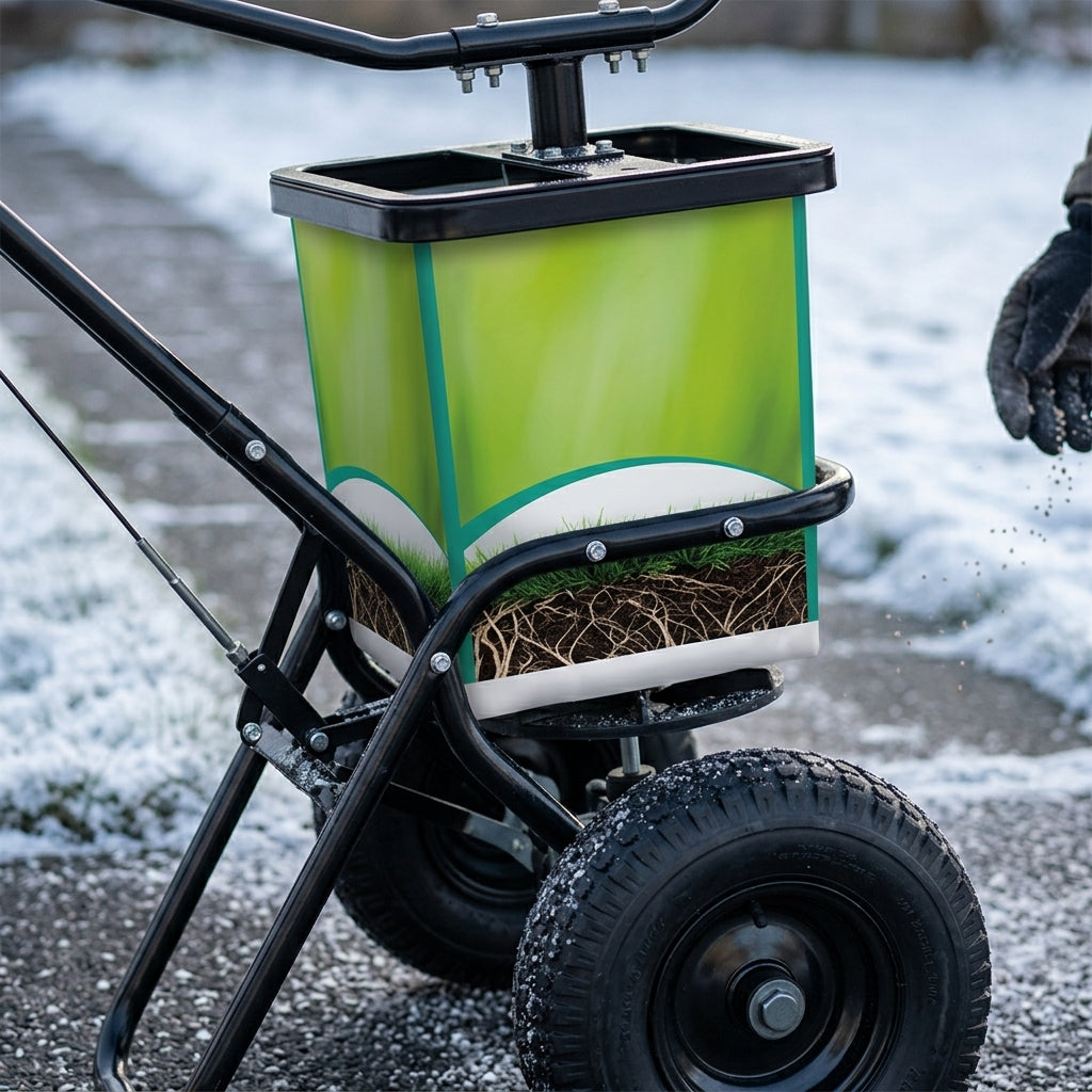 Spreader for De-Icing and Fertilising (view 2)