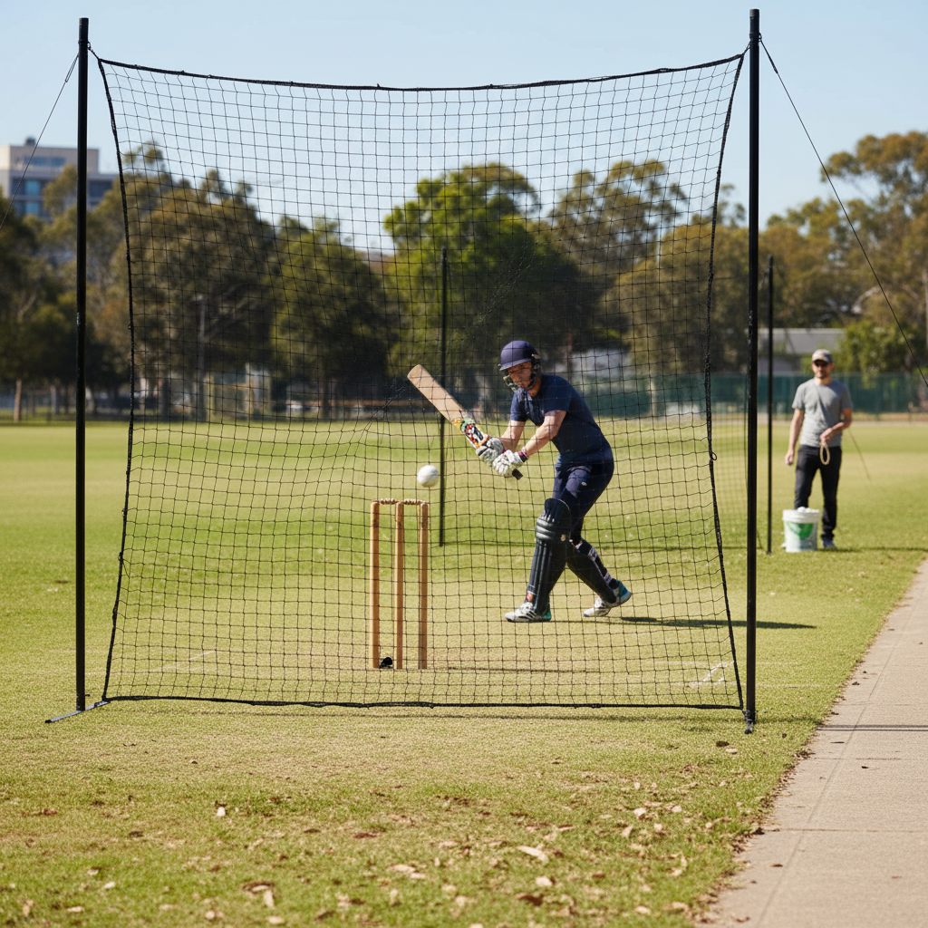 2.7m Heavy Duty Cricket Netting 50mm