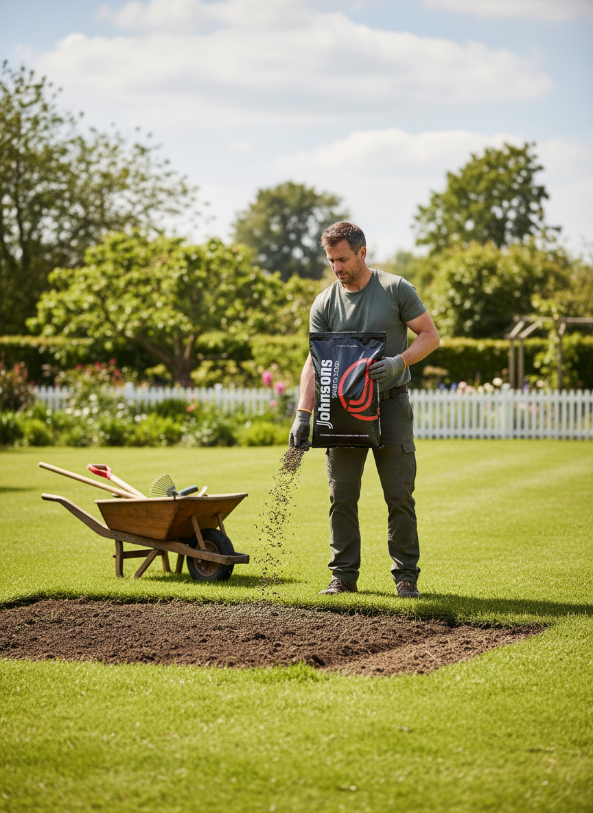 Grass Seed Mix for Fast Sustainable Greens 20kg - Image 2