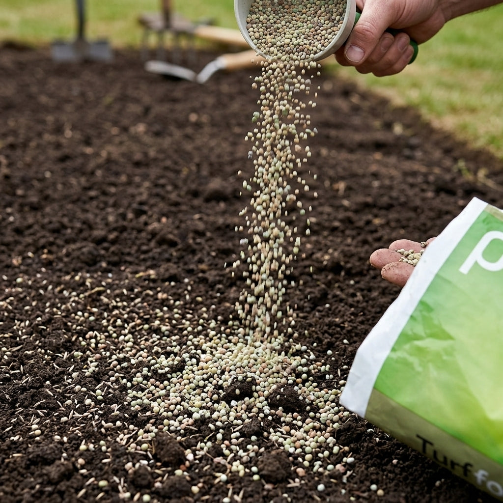 20kg Turf Food Preseed Fertiliser 6-10-6 +3% MgO (view 2)