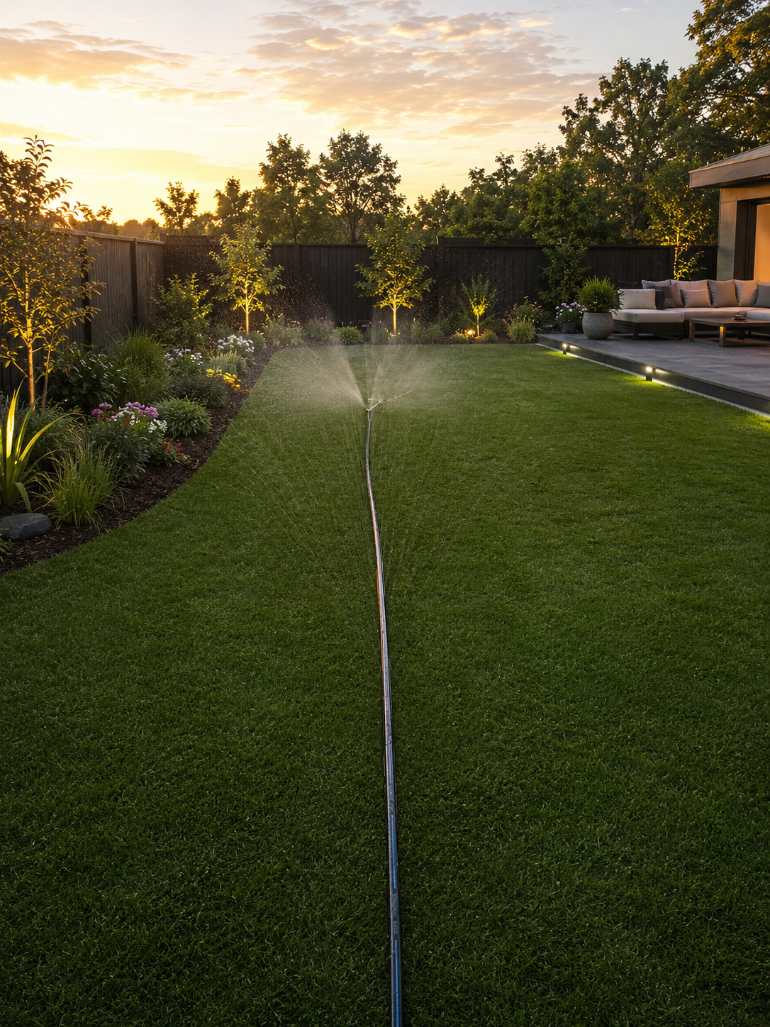 Garden Irrigation Hose with Fittings